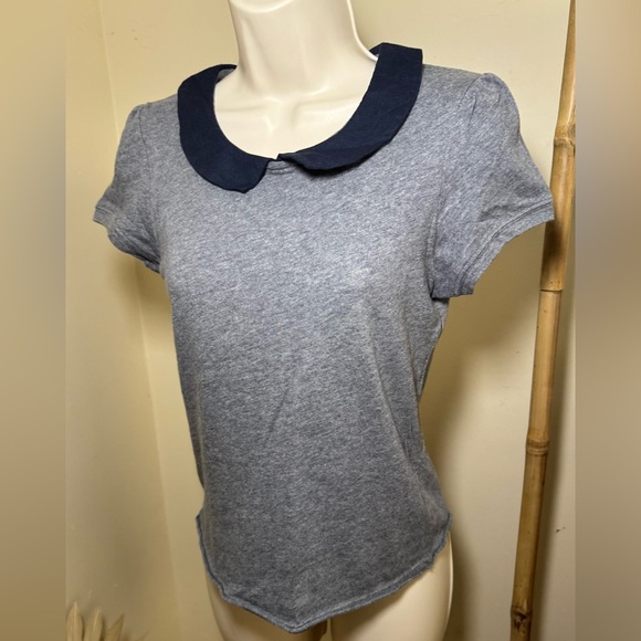 Free People Gray Knit Peter Pan collar - Picture 12 of 12